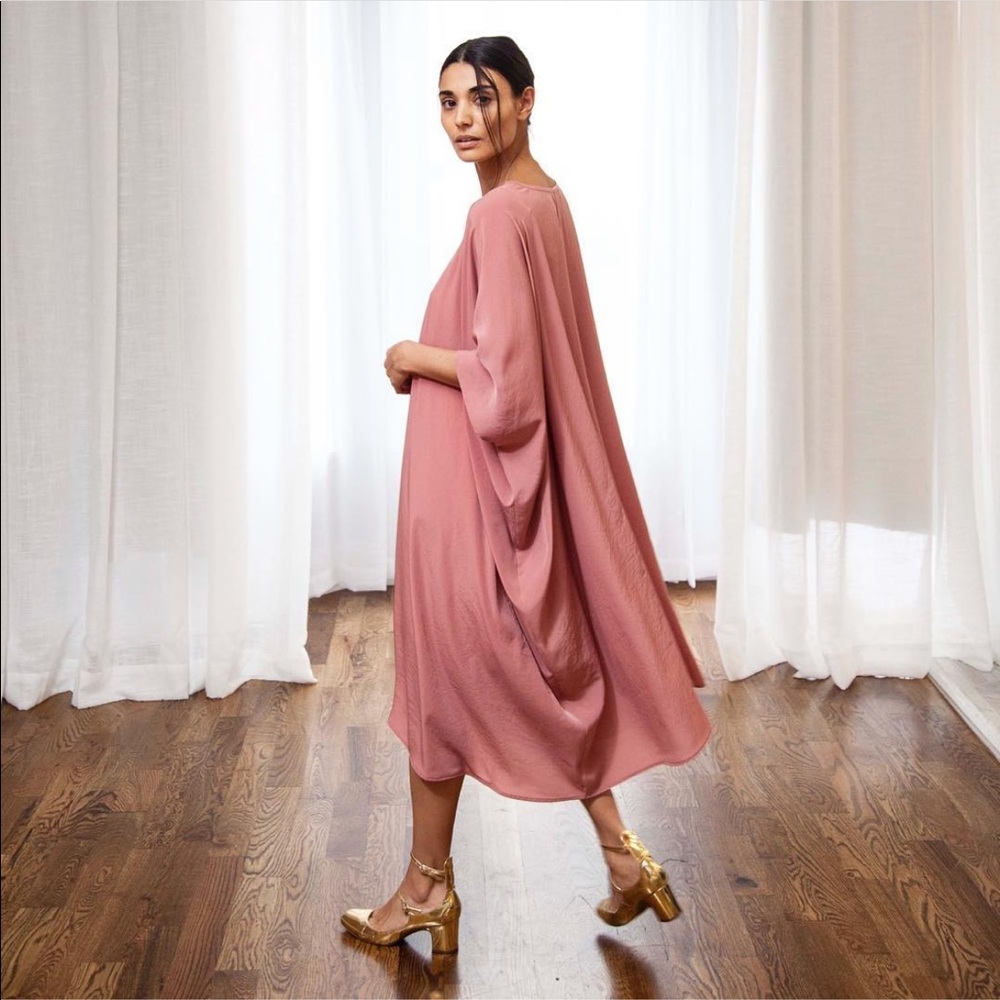 Mimu Maxi rose square dress